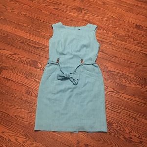 Ellen Tracy Aqua Dress